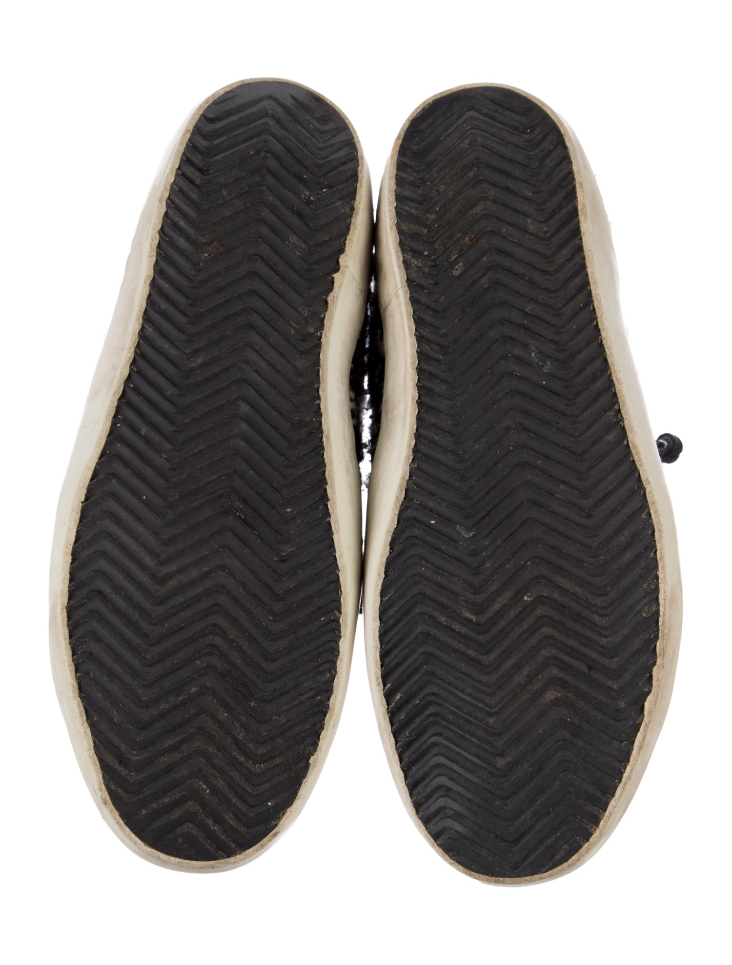 Golden Goose Tweed Tweed Pattern Sneakers